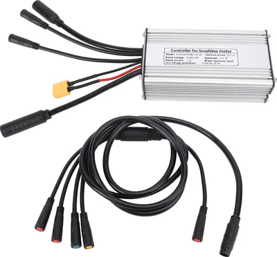 Zdjęcie produktu dla Regulator sinusoidalny 22A 36 V 48 V 250 W 500 W prędkości silnika z kablem świetlnym od 1 do 5 do roweru górskiego