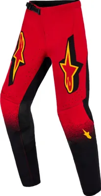 Produktbild von Alpinestars Supertech Scenz Kinder Motocross Hose, rot/schwarz/gelb, 22
