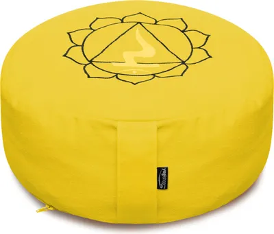 Produktbild von Meditationskissen - rund - Chakras - organic Baumwolle - ø 36cm x 15cm