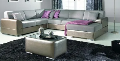 Productafbeelding van Ecksofa, Stoffen Bekleding, Bank Met Slaapfunctie, Model Oslo, Fdfh