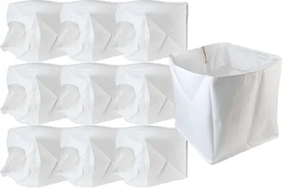 Produktbild von vhbw 10x Membranfilter kompatibel mit Kärcher NT 27/1 ADV, NT 27/1 ME ADV, NT 351 Eco, NT 27/1 Me Advanced Staubsauger - Stofffilter-Set Weiß