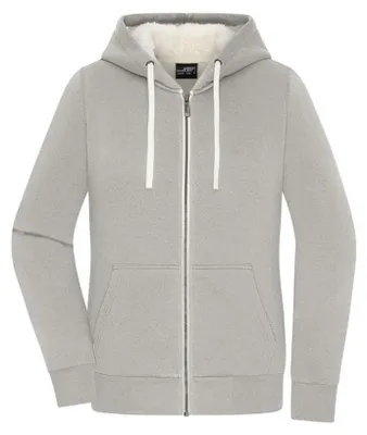 Produktbild von James and Nicholson - "Doubleface" Jacke für Damen LT2733 (M) (Helle Melange/Natur)