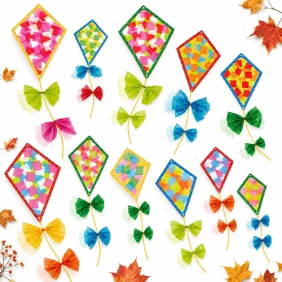 Productafbeelding van Herfstdecoratie voor binnen, 24 raamdecoraties om te knutselen