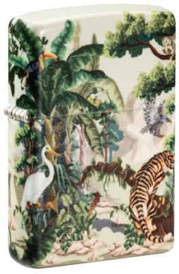 Produktbild von Zippo Sturmfeuerzeug - Jungle, 540°, Color Image - Nachfüllbar - Wiederverwendba