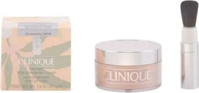 Produktbild von Clinique Blended, Jeder Hauttyp, Mittel, Trasparency, Topf, Loser Puder, Natürlich/Natur, Glättend