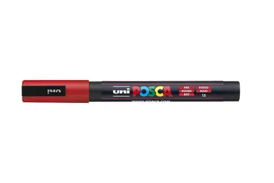 Immagine prodotto di Marcatore Posca / 0,9-1,3 mm - rosso