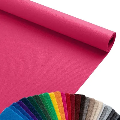 Produktbild von Primaflor Eventteppich Rips DUBLIN - Pink - 2,00m x 30,00m - Meterware - Viele Farben - Schwer Entflammbarer Messeteppich, Rutschfester Hochzeichtsläufer, Läufer für Hochzeiten