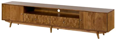Produktbild von MASSIVMOEBEL24 TV-Board Akazie 235x40x49 natur lackiert MOSAYK #119