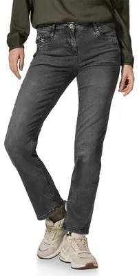 Productafbeelding van Cecil jeans met bouclé-detail