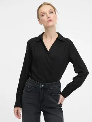 Produktbild von Orsay Schwarze Damenbluse 1000054A00877__36