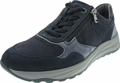 Produktbild von Waldläufer Damen Sneaker mit runder Zehenpartie und herausnehmbarer Innensohle
