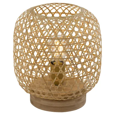 Produktbild von Tischleuchte, Bambusgeflecht, natur, H 27 cm