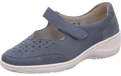 Produktbild von Waldläufer Spangenschuhe in blau, Gr. 8.5