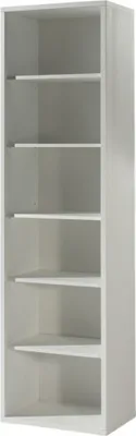 Image de Bibliothèque à 5 étagères – Collection SOON – Blanc mat