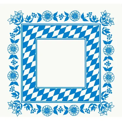Produktbild von 5x Dunicel-Mitteldecken 84 x 84 cm   Bayer. Raute | Packung (20 Stück)