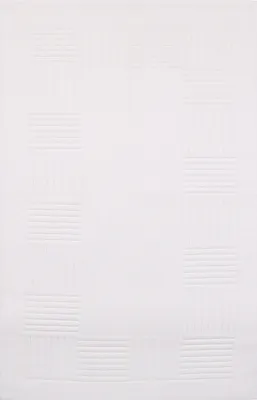 Produktbild von Betz Badvorleger 50x90 cm ELEGANCE  Duschvorleger Badteppich Badematte 1150g/m² 100% Baumwolle  Farbe: weiß
