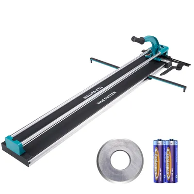 Produktbild von VEVOR Fliesenschneider Doppelschienen Schnittlänge von 1200mm, Schnittstärke 4-15mm Mindest. Schnittbreite 25mm Fliesenschneidmaschine inkl. Extra Schneidrad Fliesenverlegungs-& Renovierungsprojekten