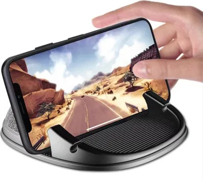 Image de Support de téléphone et de navigation pour console centrale de voiture