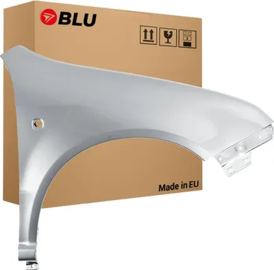 Immagine prodotto di BLU Parafango compatibile con Skoda Fabia I (6Y) 9102 Destra Silber DiamantSilber | 1999-2007 | Anteriore | Verniciato | Pronto per il montaggio | Zincato