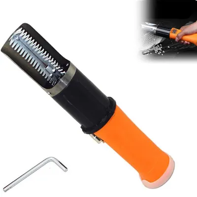 Produktbild von Electric Fish Scaler,Powerful Cordless Fish Scaler Scale Scraper Remover Cleaner Skinner Kit Build in 12V Rechargeable Battery