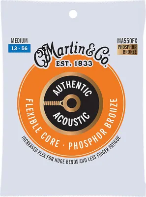 Produktbild von Martin MA550FX - Flexible Core - medium (013-056)