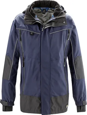 Produktbild von 4PROTECT® Wetterschutz-Jacke PHILLY Navy/Schwarz 5XL