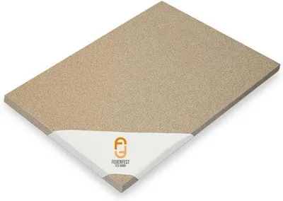 Produktbild von Vermiculietplatten für Kamine und Ofen - Hitzebeständig bis 1150°C - Ersatz für Schamotte