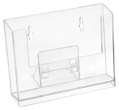 Produktbild von Prospektständer DIN A6 Querformat Flyerständer Flyerhalter Prospekthalter transparent