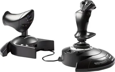 Produktbild von Thrustmaster T.Flight Hotas One Microsoft Flight Simulator Edition, Joystick + Motorsteuerungshebel, PC, Xbox One, Xbox One S, Xbox One X, Menü-Taste, Schaltfläche Teilen, View button, Analog / Digital, Kabelgebunden, USB