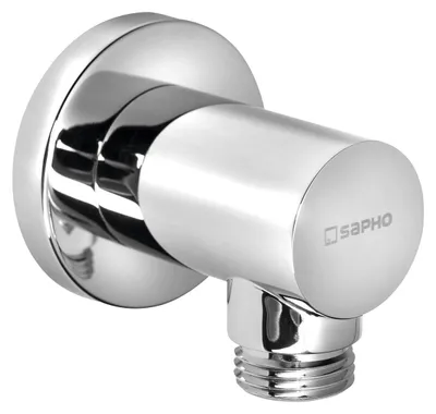 Produktbild von Sapho Duschanschluss, rund, Chrom