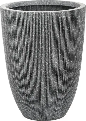 Image de Pot de fleurs G21 cône de lave 37 x 37 x 48,5