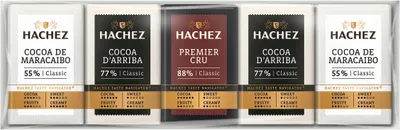 Produktbild von Hachez Cocoa Selection Täfelchen 75g