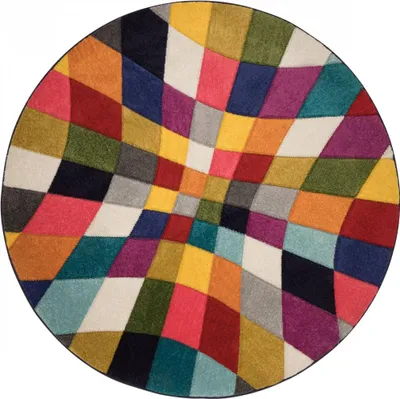 Obrázek produktu pro 160x160 (průměr) kruh Kusový koberec Spectrum Rhumba Multi kruh
