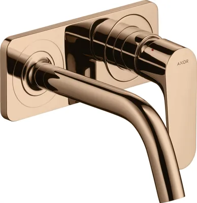Produktbild von Einhebel-Waschtischmischer AXOR CITTERIO M DN 15 UP m Pl m Ala 167mm pol. red gold mit Auslauf 167 mm polished red gold