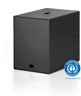 Zdjęcie produktu dla DURABLE Pojemnik z szufladami IDEALBOX PLUS 7, Antracytowy , 1712001058