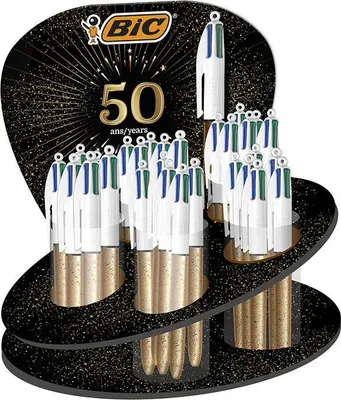 Obrázek produktu pro BIC DISPLAY PREMIUM, Pokuta, 4 barva/barev