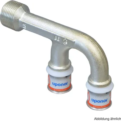 Produktbild von Uponor S-Press PLUS U-Armaturenanschluss 16 x 1/2"AG x 16 mm Unterputz