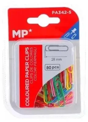 Image de Clip de bureau 28mmx80pcs coloré