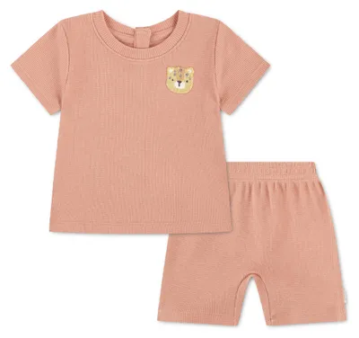 Productafbeelding van Huggies Shortset voor babyjongens, oranje