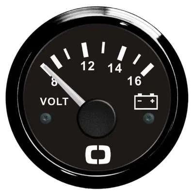 Zdjęcie produktu dla Woltomierz 18/32 V czarny/czarny Osculati 27.320.15