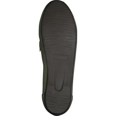 Produktbild von MARCO TOZZI Damen Slipper Mokassin Leder Zierspange 2-24203-20, Größe:41 EU, Farbe:Grün