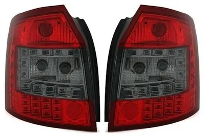 Für Audi A4 B6 8E Avant ab 2001-2004 LED Rückleuchten Heckleuchten Rot / Smoke in der Farbe Rot von AD TUNING GmbH & Co. KG
