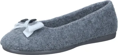 Produktbild von Manitu Damen Manitu-home Hausschuhe, Grau, 38 EU