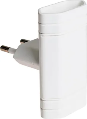 Image de Adaptateur Double 2p+t Double Prise, Sécurité, Compact - Solera
