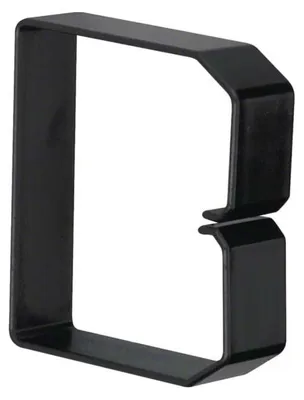 Produktbild von Hager B800803 - Schwarz - PVC