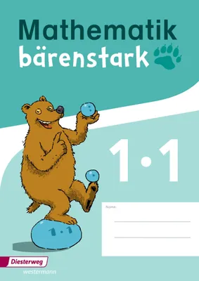 Produktbild von Mathematik bärenstark Trainingsheft 1X1