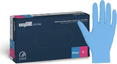 Produktbild von EasyCare Nitrilhandschuhe S (100 Stk.)
