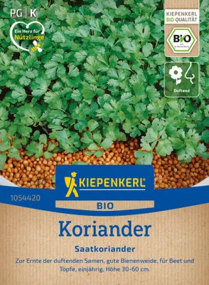 Produktbild von Kiepenkerl Koriandersamen Saatkoriander Coriandrum sativum 100 Pflanzen