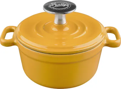 Produktbild von Sallys Gusseisen - Serviertopf - Ø 14 cm - Mustard Yellow