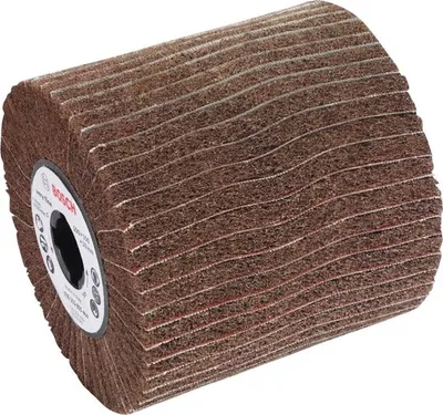 Produktbild von Lamellenschleifwalze mit Vlies, 19 mm, grob, 100 mm
